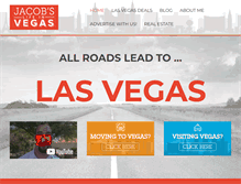 Tablet Screenshot of jacobslifeinvegas.com